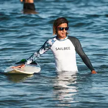メンズ防晒速乾長袖スイムウェア【浮潜・温泉・カップル用・ロングパンツ】
