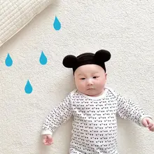 ヘアバンド キッズ 男の子 女の子 大きな耳 頭頂部カバー コットン かわいい 着回し インスタ映え ヘアアクセサリー
