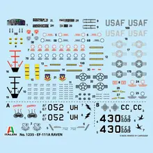 アメリカEF111A電子戦機【スケールモデル・極上のディテール】