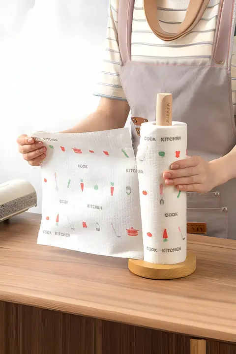 吸水性抜群！使い捨てキッチンクロス【濡れた状態でも乾いた状態でも使用可・油分を吸着・清掃用】