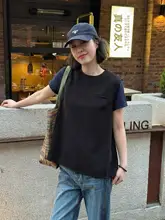ベスト レディース ブラック きれいめ 上品 レイヤード 秋