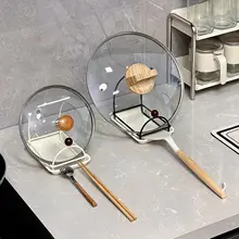 キッチン用多機能鍋蓋スタンド【水切り機能付き・カッティングボードホルダー】