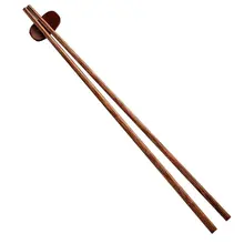 耐熱性 薄型長箸【油揚げ用・厨房用・赤檀木製】