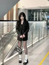 大人可愛い マリージェーン風ハイヒール【粗いヒール・防水設計・ブラック】