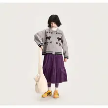 羊羔绒バケットバッグ【子供用・冬季・斜め掛け・おしゃれ・収納】