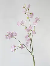 リアルな質感の香り付きスウィートピーの造花【インテリア装飾・撮影小物用】