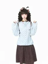 UPF50+ドット柄フード付き日焼け防止ウェア【夏用・女性用】