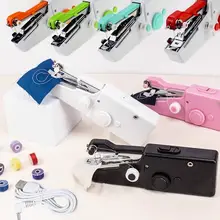 USB充電式 ミニポータブルハンドソーイングマシン【家庭用・小型・電動】