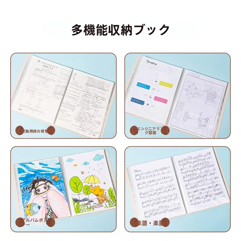 「A4より少し大きいサイズ」の資料を収納するには？得力PQ901クリアポケットバッグが解決するリアルな悩み