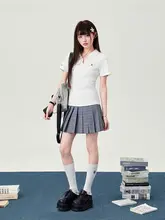 ポロシャツ レディース 半袖 シンプル スリムシルエット 着回し きれいめ 夏