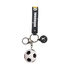 サッカーボール型キーホルダー【スポーツイベント・記念品・カップルギフト】