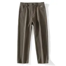 カジュアルパンツ メンズ ウール混 立体シルエット テーパード ヴィンテージ 着回し「LUUD」