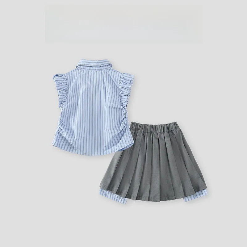 小学6年生が着るしまむらのダサい服はどんなもの？スタイリッシュな夏のプリーツスカートが解決する