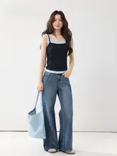 大きいサイズのフリル付きキャミソール【春夏向け・重ね着にも最適・おしゃれなデザイン】（セットアップ対応）