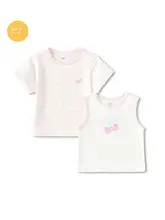 子供用半袖Tシャツ【綿素材・夏用・デザインプリント】（セットアップ対応）
