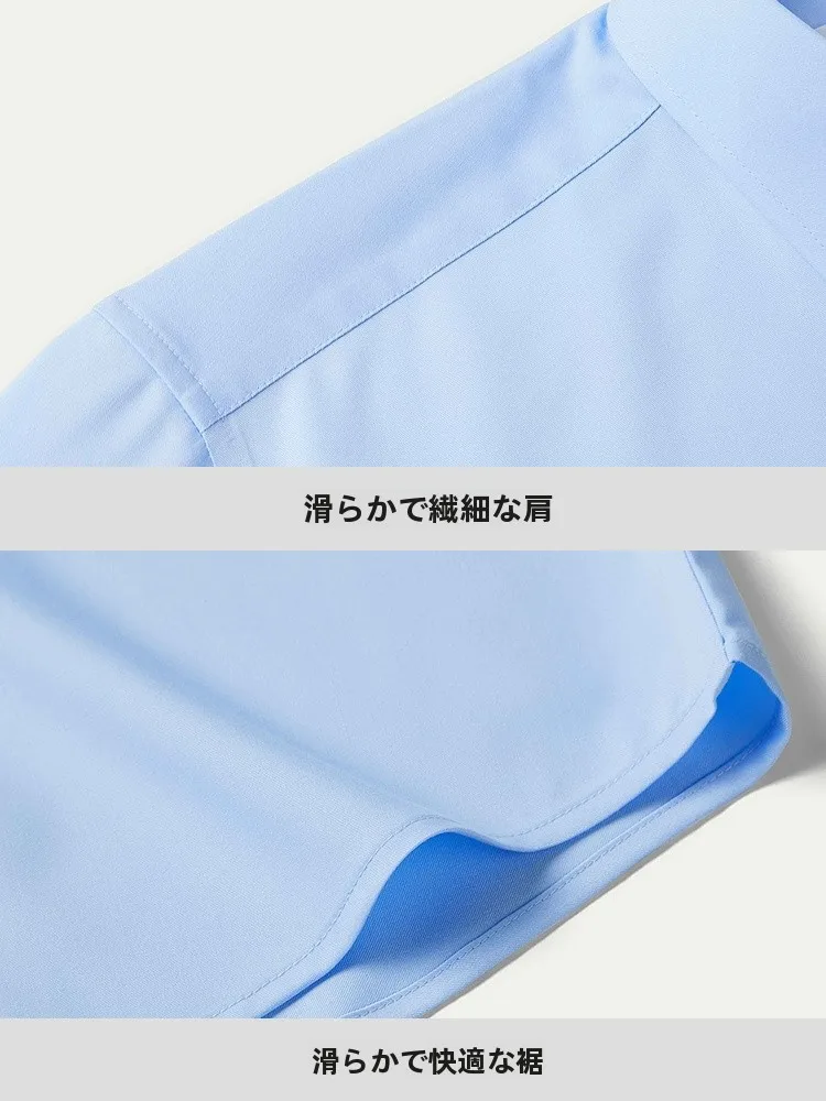 オフィスカジュアルの夏に欠かせない1アイテムは？通気性と洗練されたデザインが融合したビジネスシャツの選び方