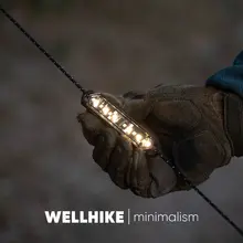 WELLHIKE 外用 磁気吸着式テント用ストリングライト【キャンプ・雰囲気演出・デコレーション】