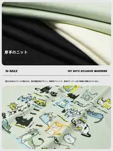 ビッグサイズ メンズ カジュアル 半袖Tシャツ【アートプリント・夏用】