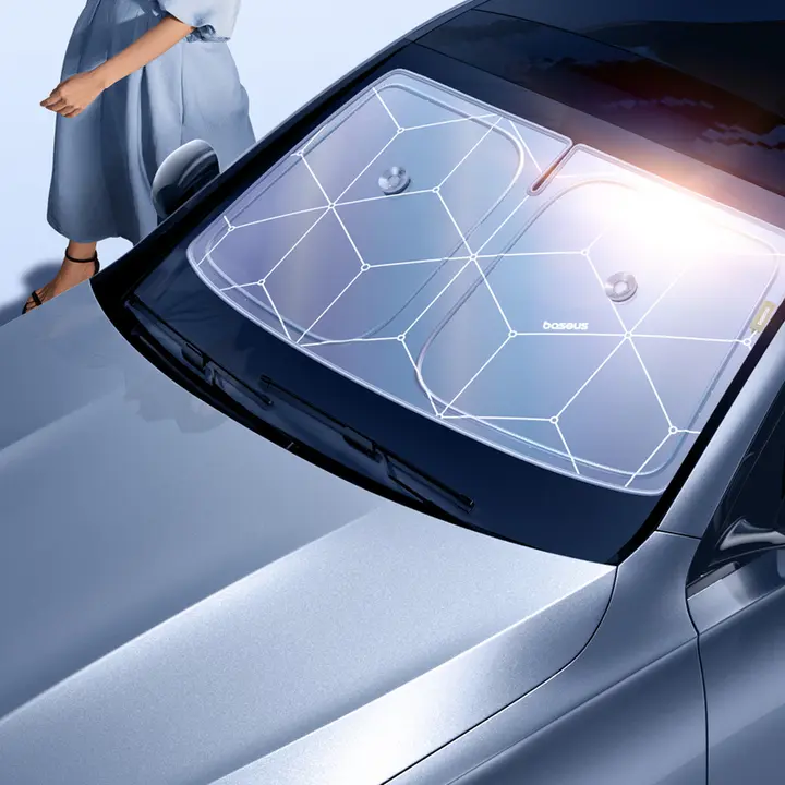 車用フロントガラス用サンシェード【遮光・断熱・車窓用】