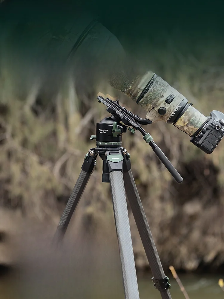 Fotopro O-10 カーボンファイバー三脚：野鳥撮影400mm向けの安定性と軽量設計の実証