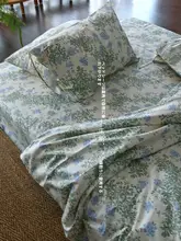 純綿製シーツ【全棉・ベッドカバー・寝具三点セット（セットアップ対応）】