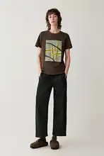 コットン生地のTシャツ【春向け・快適な着心地】