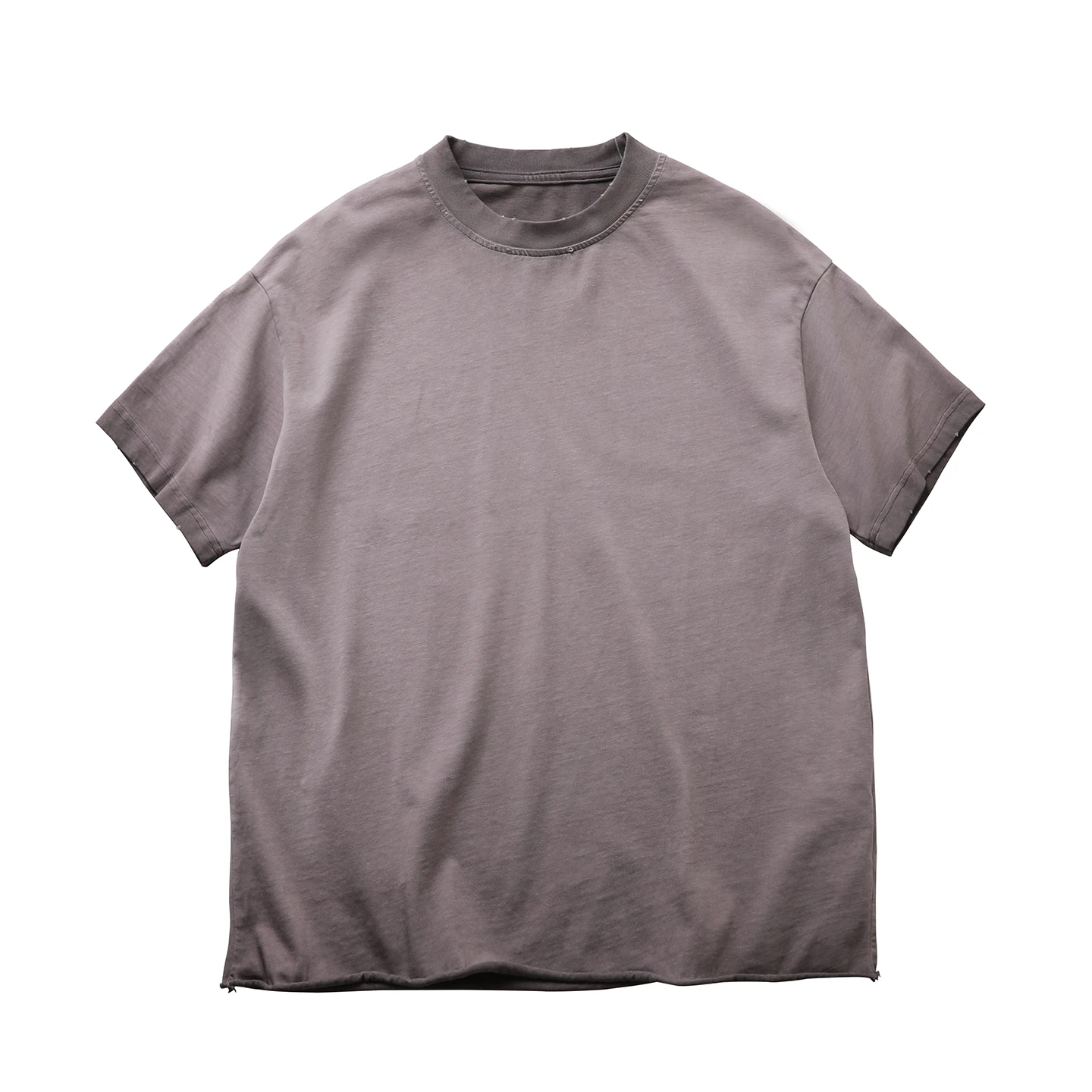 アメリカンヴィンテージ風 ルーズフィット コットン丸首短袖Tシャツの色落ち対策と実際の使用状況