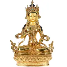 金剛萨埵のネパール製銅の置物【現代風・金メッキ仕上げ】