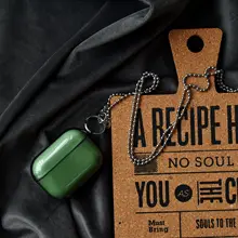 シンプルなAirPods用保護ケース【透明シリコン・第4世代対応】