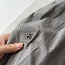 3D立体裁断の男性用透湿ポケット付き運動工装パンツ【速乾・耐摩耗・アウトドア対応】