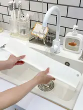 水はね防止ストッパー シリコン キッチン シンク 洗面台 水飛び防止