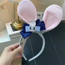 女児用うさぎ耳付きヘアバンド【かわいいデザイン・子供用・頭飾り】