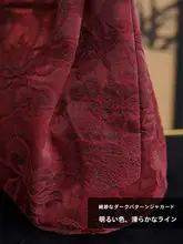 新中式デザインの真絲竹節バッグ【軽量・レッド・ハンドバッグ】