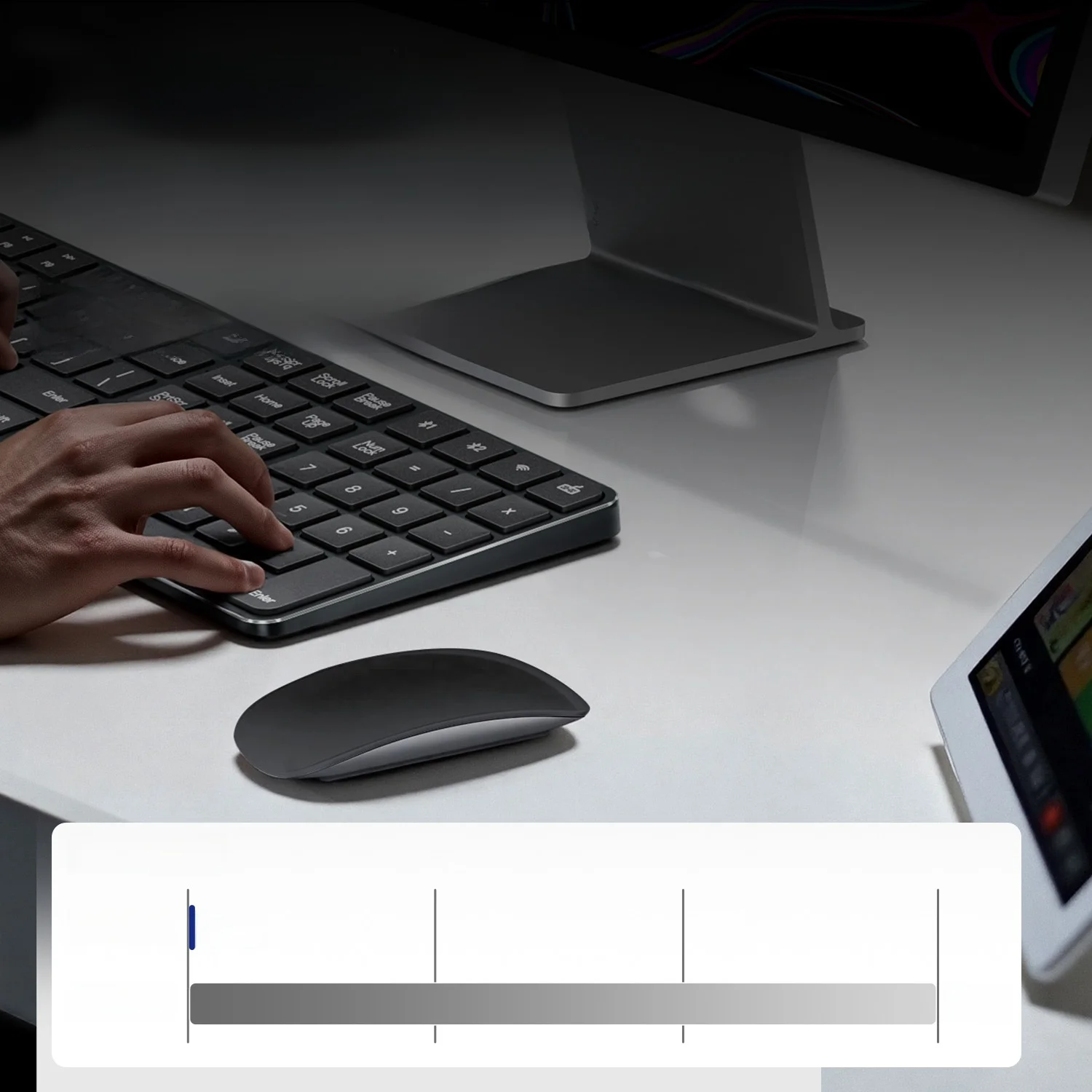 Apple対応静音ワイヤレスキーボード＆マウスセットアップ：在宅ワークで集中力を高める最適な選択