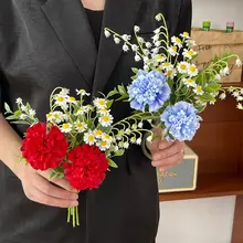 デコレーション用 おしゃれなデイジーブーケ【テーブル装飾用・造花・撮影小道具】