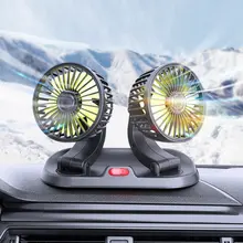 車載用静音USBファン【12V・24V対応・強力冷却・天井吊り下げ式】