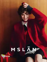 ショートコート レディース ダブルフェイス マフラー付き 重ね着 あったか きれいめ こなれ感 秋「MSLAN」