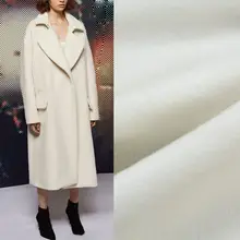 高級ウール混合ファブリック【極上の柔らかさ・細やかな乳白色・秋冬用】