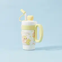 可愛いデザインのステンレス製マグカップ【保温機能付き・大容量】