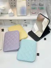 卓上ミラー 折りたたみ式 化粧鏡 コンパクト 可愛い 収納 女子学生 寮 おしゃれ