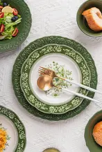 食器セット 家庭用 レトロ 創造的 ボウル プレート セラミック