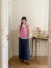 小柄な女の子におすすめのワイドレッグパンツ【ストレート・フィット】