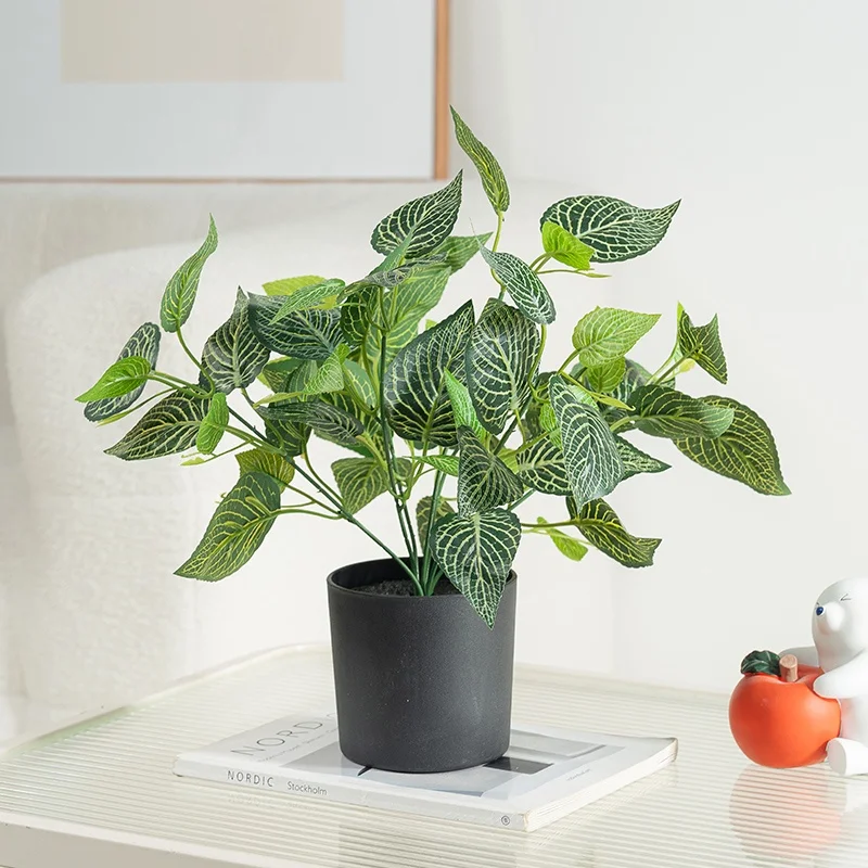 韓国インテリアを再現｜カフェ風部屋の作り方 - 人工植物リーフセットのサイズ・デザイン・設置法