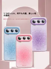 全包デザインのスマートフォンケース【極薄・シリコン製・光沢星柄・カメラ保護付き】