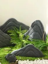フェイクシダ植物の観葉植物【小型・庭やバルコニー用・ナチュラルデザイン・インテリア装飾】