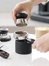 TIMEMORE イタリアン式ハンドル用コーヒー粉圧縮ベース【コーヒーマシン用・ハンドルスタ  ンド・コンパクトデザイン】