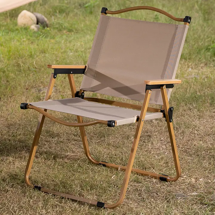 アウトドア折りたたみ椅子【携帯便利・バックレスト付き・キャンプ・ピクニック・釣り用】
