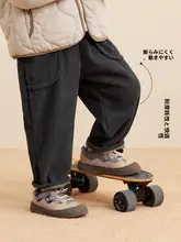 男の子用冬用あったかパンツ【コットン・コーデュロイ・秋冬用】