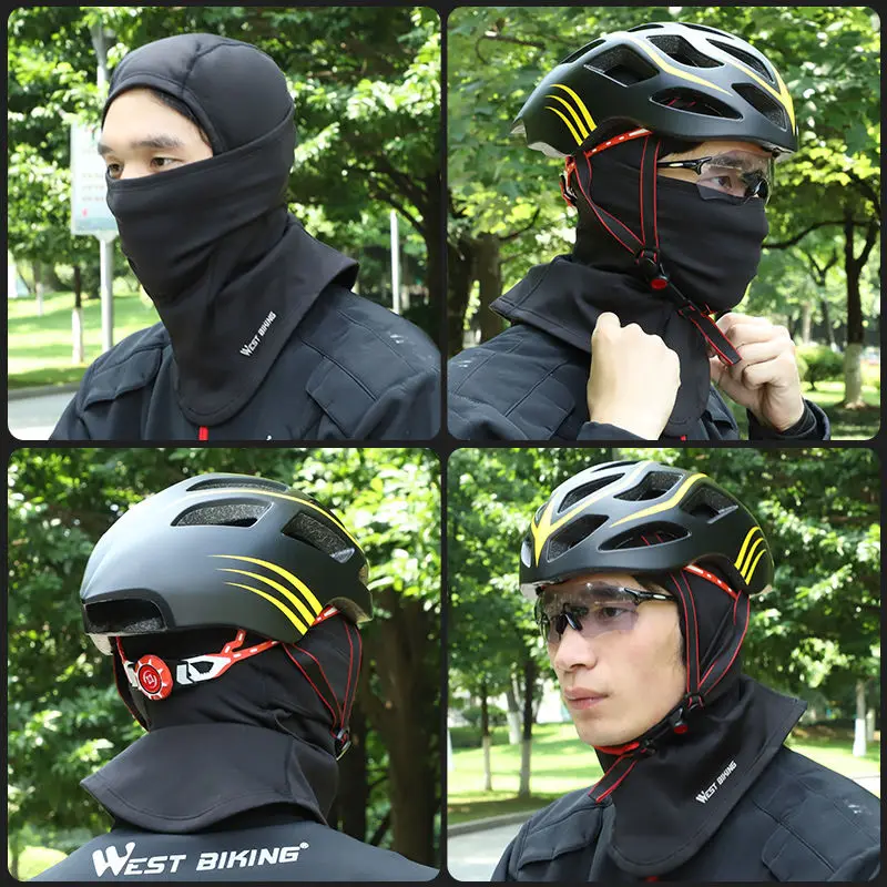 バイク冬インナーとしてのフリースヘッドカバー：西骑者製の防風性と男女共通性を検証