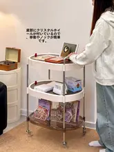 大容量の移動可能な収納ワゴン【多層整理ラック・手作りDIY材料パック】